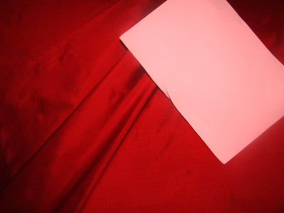 Pure Silk Taffeta fabric~ BRIGHT RED 32 MOMME  44&quot; wide ~