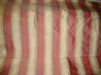 Silk taffeta awesome red stripes 54" wide TAF S#30[2]