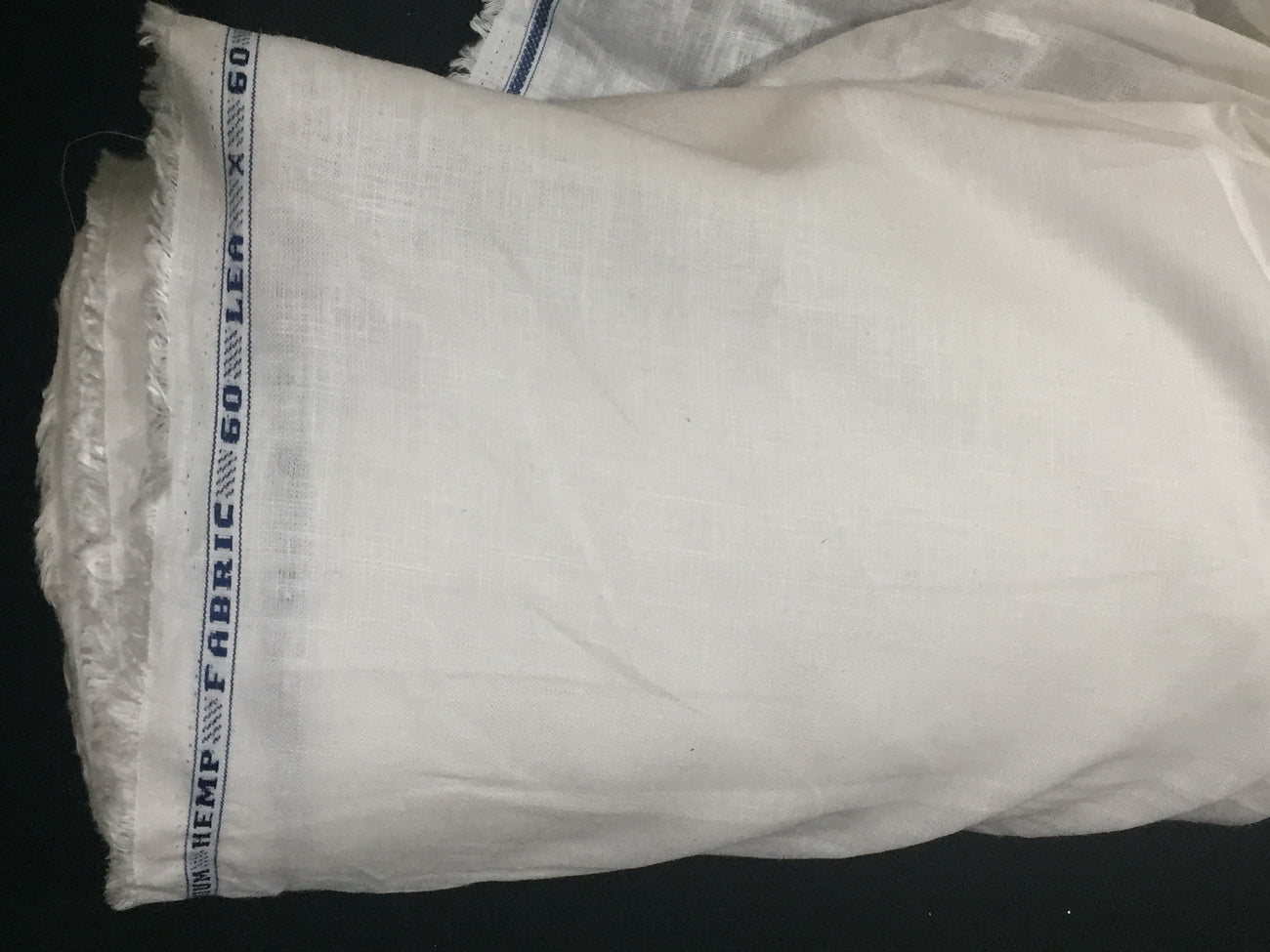 100% linen 60s lea Linen fabric White 58" wide