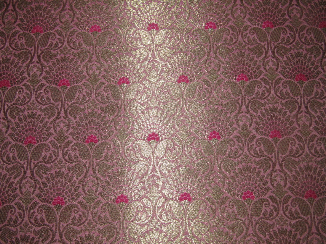 Silk Brocade fabric available in three colors 44" wide BRO806[1]-[3]