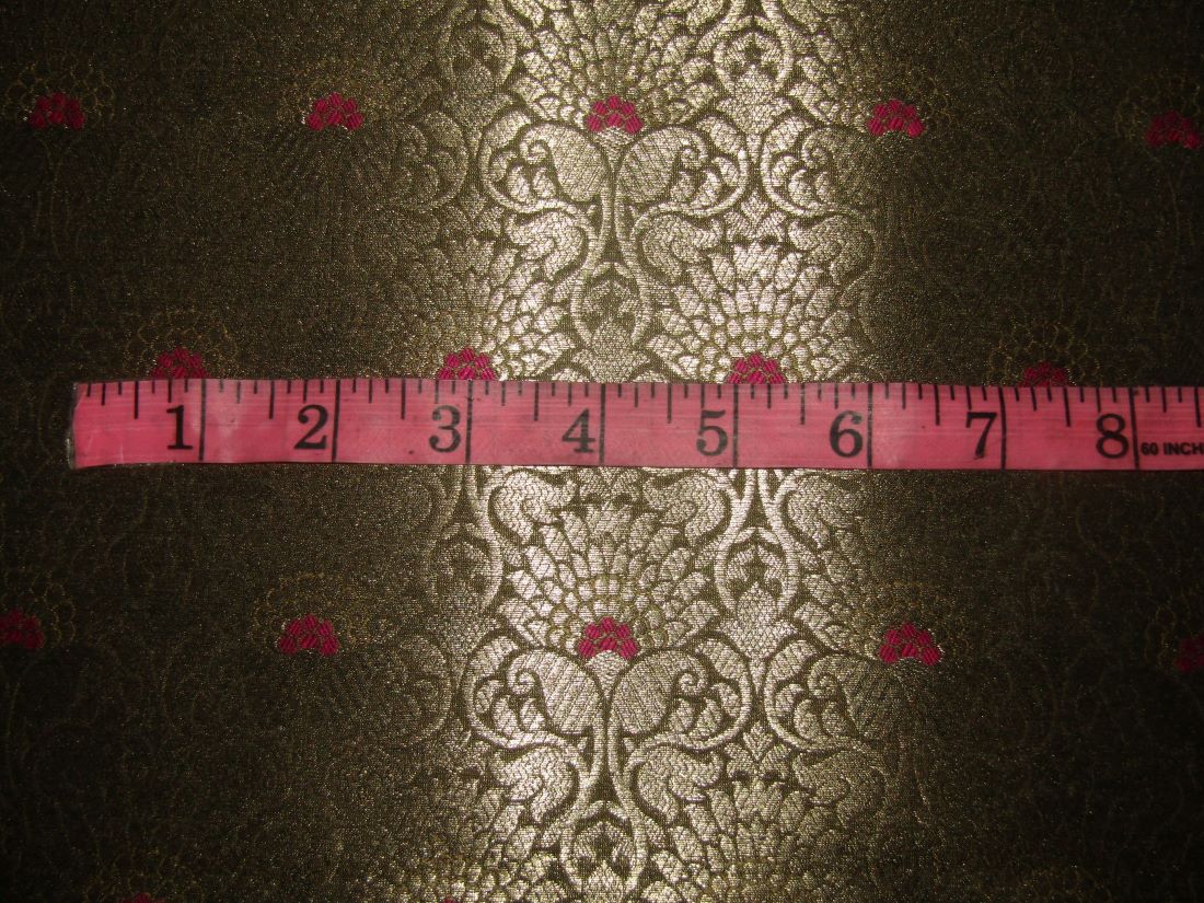 Silk Brocade fabric available in three colors 44" wide BRO806[1]-[3]