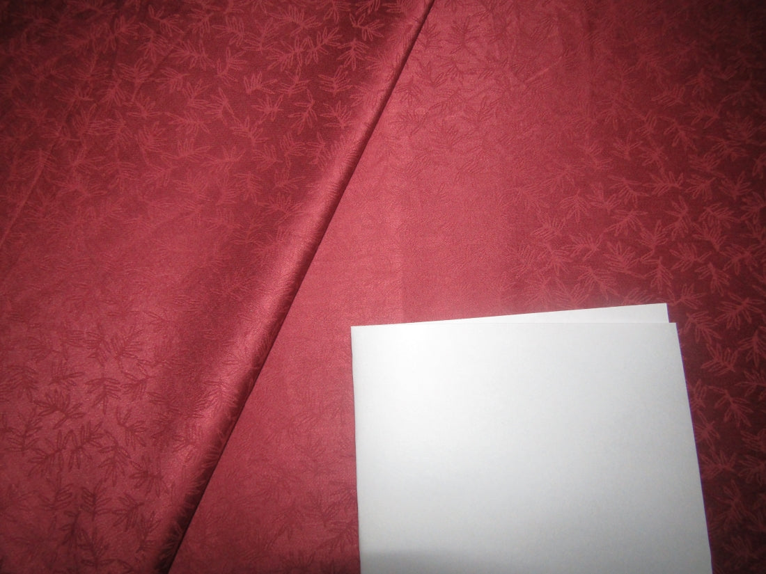 Tencel jacquard Plum Color Fabric  58" wide [11686]