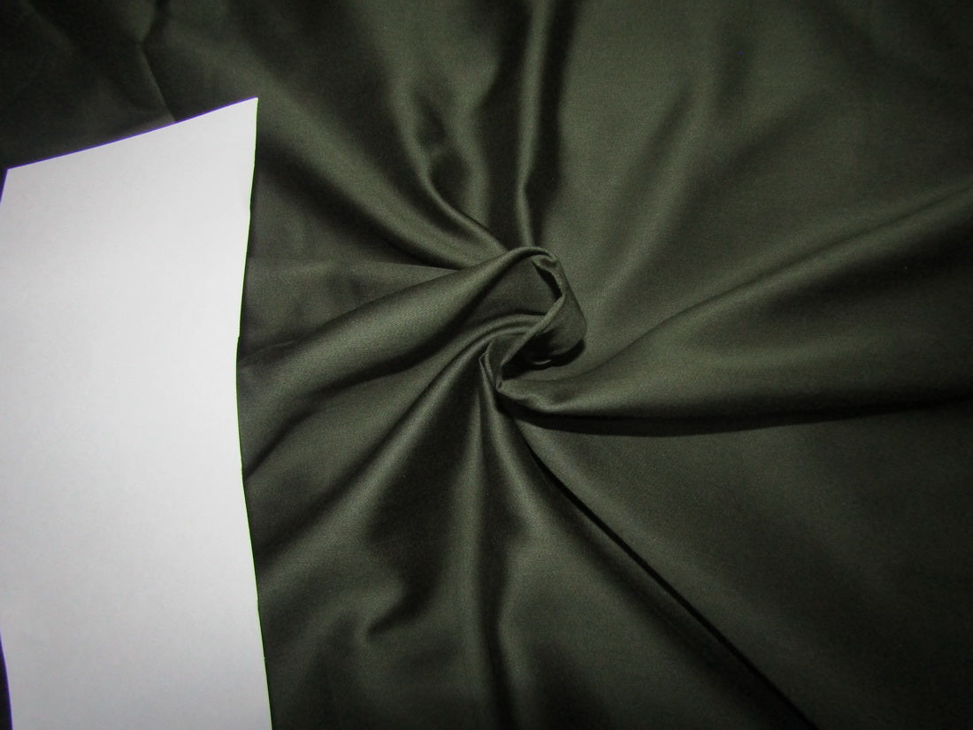Tencel Plain Military Green Color Fabric 58" wide [10331]