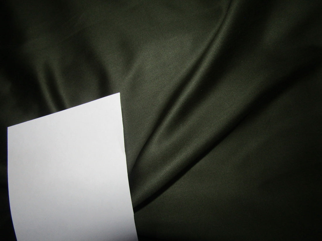 Tencel Plain Military Green Color Fabric 58" wide [10331]