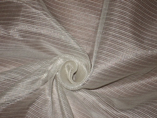 25% Silk cotton with gold or silver zari
