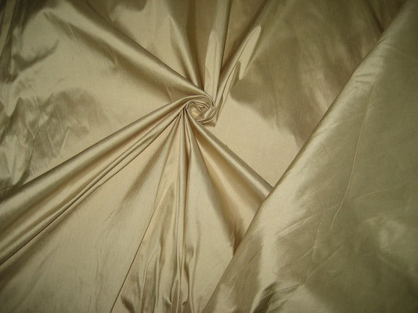 Silk Dupioni fabric rich Khaki 54" wide [1742]