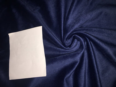 High Quality Italian Deep Blue Velvet Fabric 56" wide {142 cm} wide