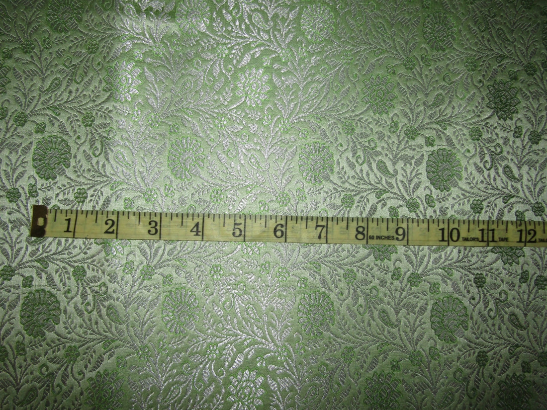 Brocade Mint Green fabric 44&quot; wide BRO819