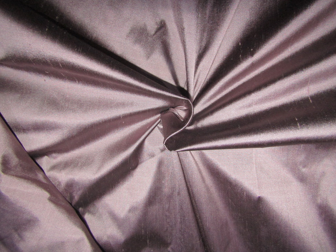 100% Pure silk dupion pink x black color 54" wide DUP212[3]