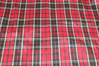 SILK Dupioni excellent dark color multi plaids Fabric 54" wide DUP#C68[1]