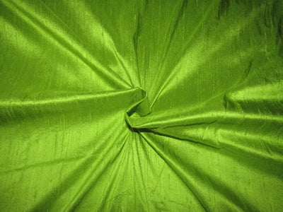 100% pure silk dupioni fabric green 54" wide with slubs MM104[2]