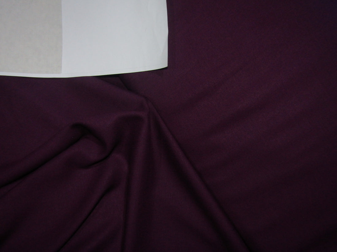 Tencel Plain Aubergine color Fabric 44" wide [10456]