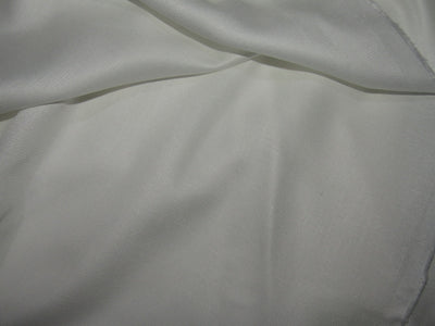 Tencel Linen Dobby Structured White Color Fabric 58" wide [10511]
