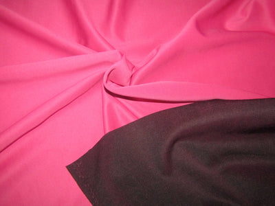Reversable pink x brown Scuba air layer sandwich for fashion wear fabric 58" wide[12030]