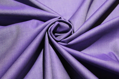 Zero iron purple fine Winkle Resistant Giza Cotton fabric 58" wide [10085]
