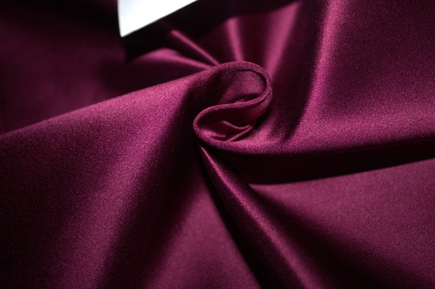 100% Silk Dutchess Satin Fabric Red Wine Colour 58" wide