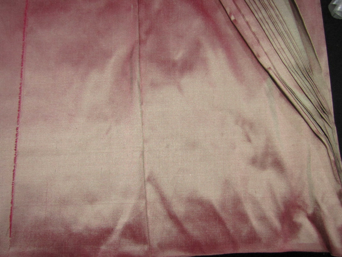 100% Pure Silk Dupion Iridescent Pink 54" wide DUP317[2]