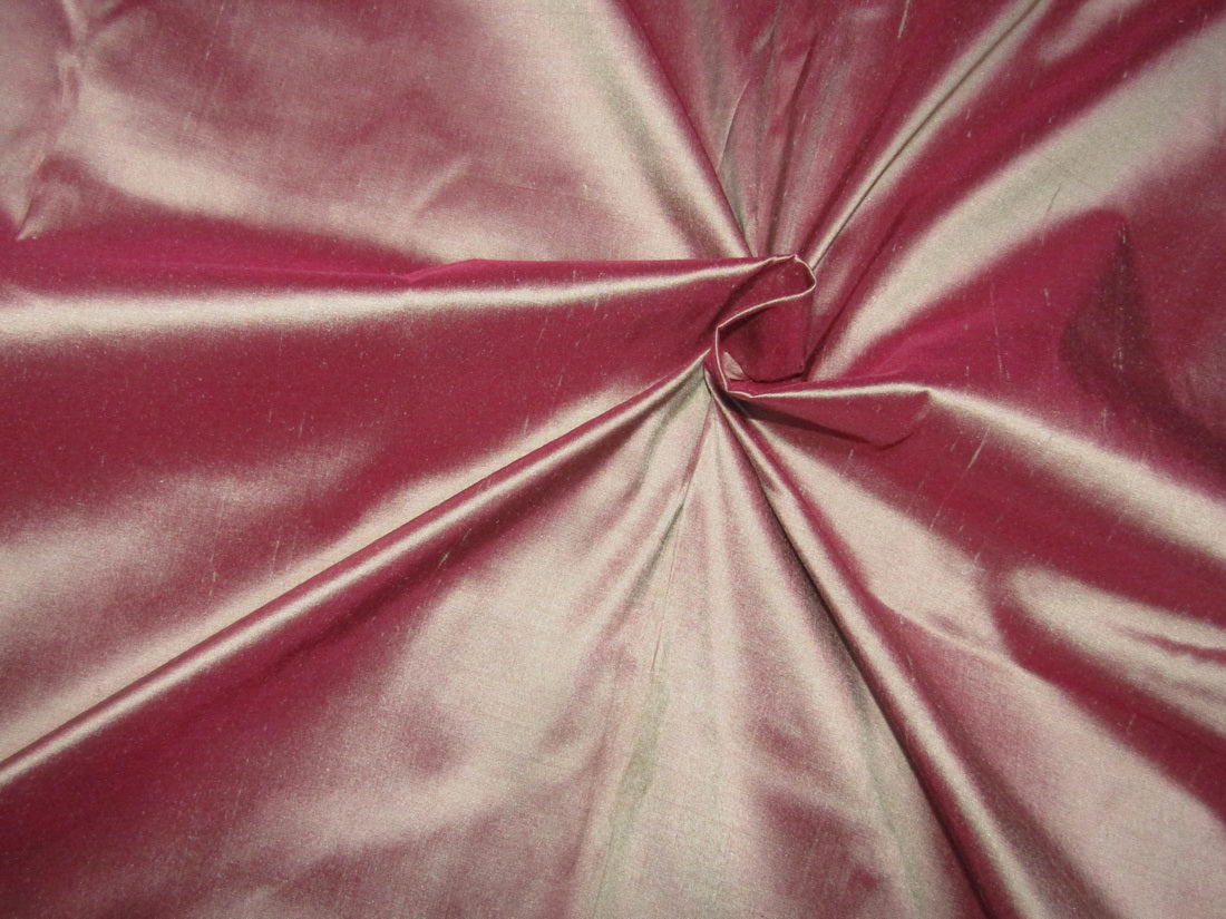 100% Pure Silk Dupion Iridescent Pink 54" wide DUP317[2]