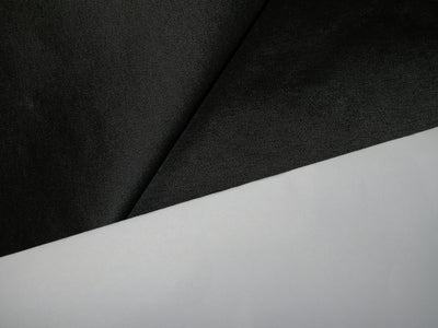 Silk Dutchess Satin fabric Reversable black x silver  color 54&quot;B2#15[7]