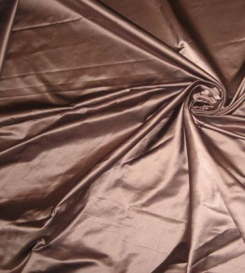 Dark Taupe colour Silk Dutchess Satin 58" wide