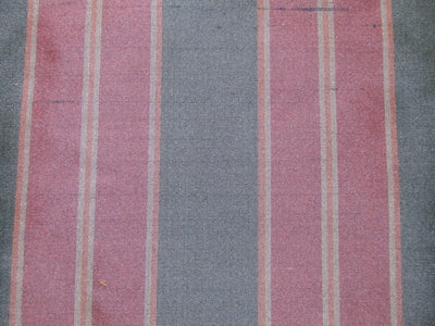 100% silk dupion dusty blue x green and red stripes 54" wide sold by the yard DUPNEWS7[6]