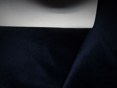 ITALIAN VELVET High Quality Fabric 58" wide available in three colors [ white,royal blue,navy]