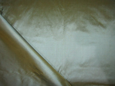 100% PURE SILK DUPIONI FABRIC Dusty Mint color 54" wide DUP266[3]