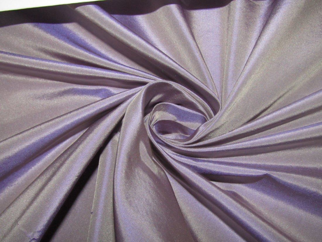 100% Pure SILK TAFFETA FABRIC Lilac Color 54" wide TAF174