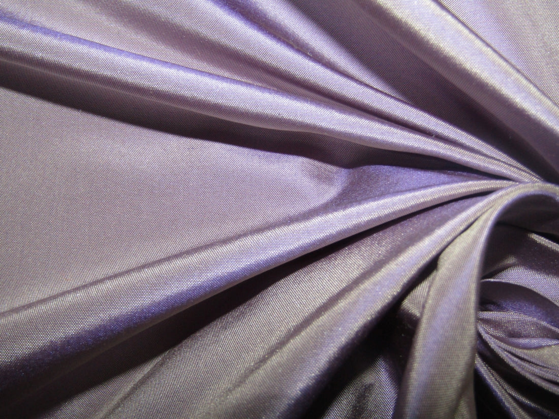 100% Pure SILK TAFFETA FABRIC Lilac Color 54" wide TAF174