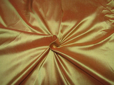 100% Pure silk dupion gold x red 54" wide DUP325[1]
