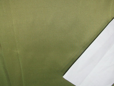 100% Pure SILK TAFFETA FABRIC two tone green x gold color 54" wide TAF159