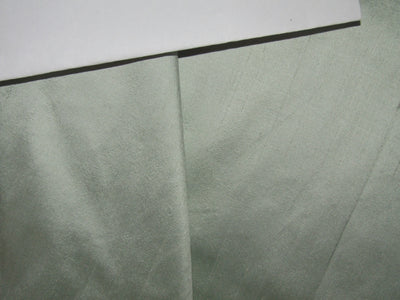 100% PURE SILK DUPIONI FABRIC dusty mint color 54" wide DUP372_ROLL