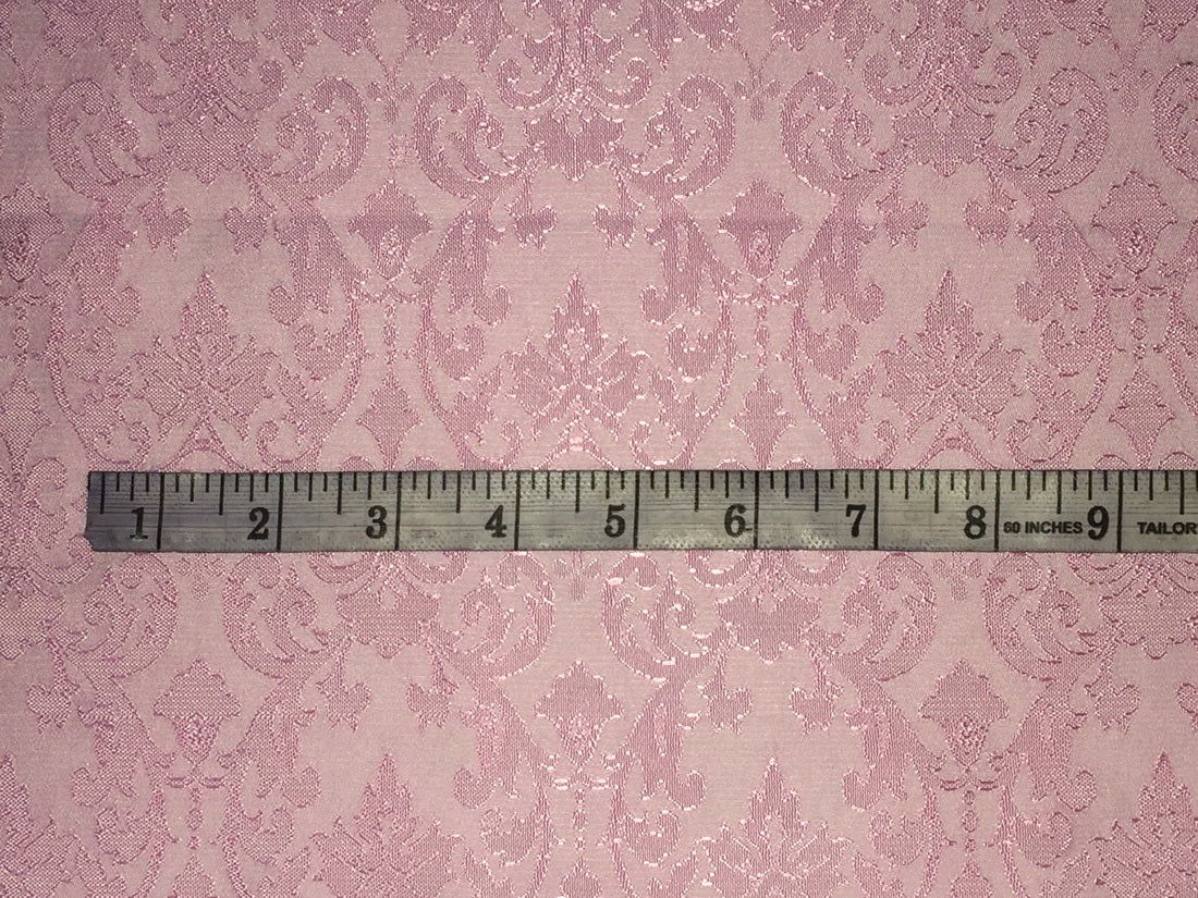 BROCADE FABRIC Baby Pink 44&quot;