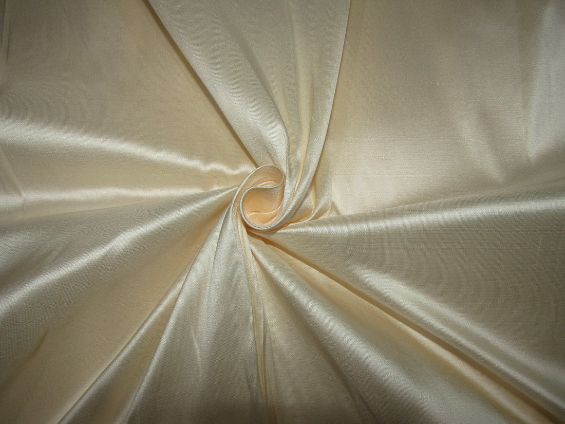 100% PURE SILK TAFFETA fabric 53 momme CREAM CHAMPAGNE colour 54" wide TAF306[4]
