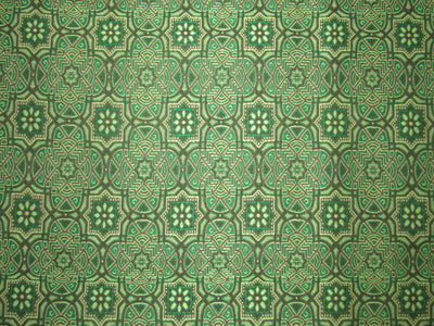 VESTMENT Brocade JACQUARD fabric 44" wide GREEN X BLACK color BRO694[4]
