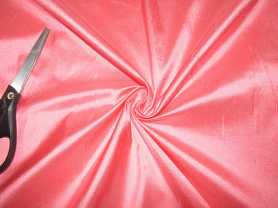 100% Pure silk dupion bubble gum pink 54" wide DUP330[3]