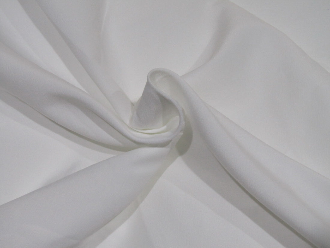 100% polyester fabric white colour 96" wide