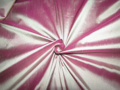 100% Pure silk dupion fabric purple x green shot 44" WIDE DUP8[3]