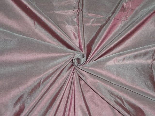 Pure SILK TAFFETA FABRIC Dusty Pinkish Purple Color color TAF225[8]