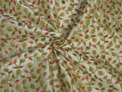 Intricate embroidered fabric SINGLE LENGTH 2.60 YD