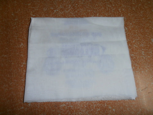 White 100% cotton fabric 44" wide soft finish