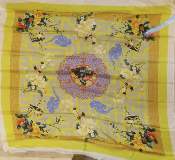 silk scarves digitial printed 42x42" [5763]