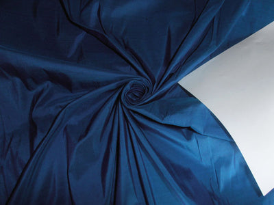 100% PURE SILK DUPION FABRIC ROYAL BLUE colour 54" wide MM16[1]