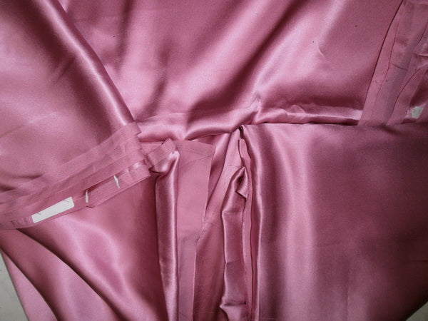 Silk Satin fabric 26 mm misty mauve pink 54" wide [5277]