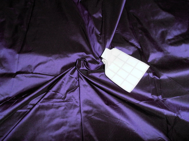 Silk taffeta fabric purple 44" wide TAF86