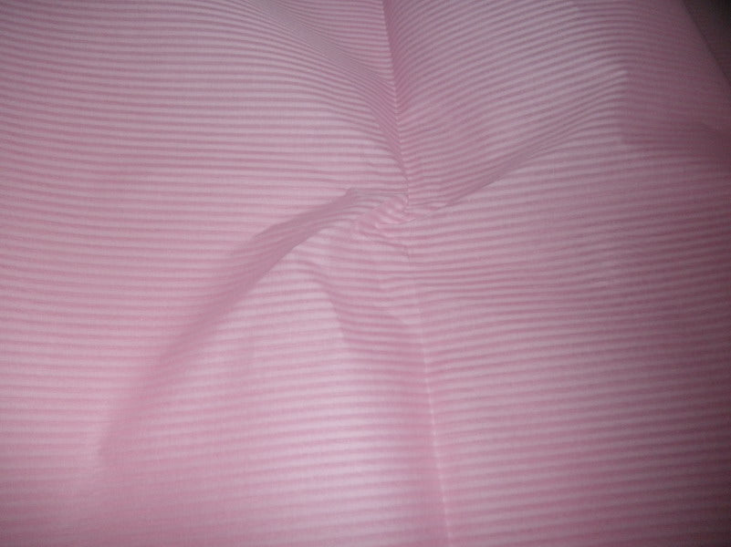 cotton organdy white{stiff}-2 mm dimitry stripes~pink