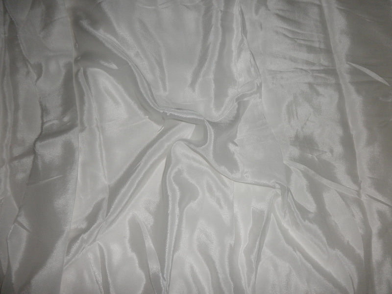 viscose crepe fabric 44" wide ivory colour [3452]