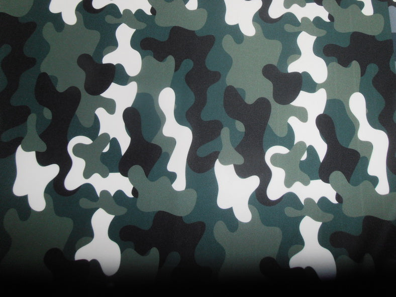 camouflage print Scuba Knit fabric 59&quot; wide- for fashion wear[8115]