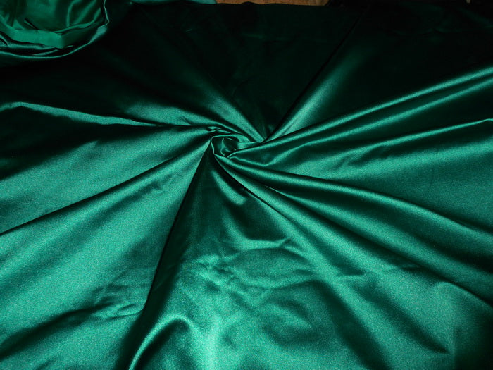 53 momme Polyester Dutchess Satin 54&quot; wide-emerald green