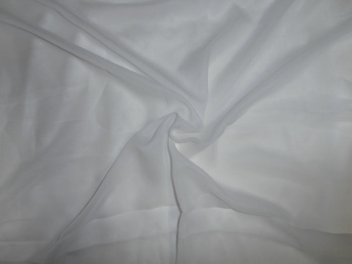viscose georgette fabric light ivory colour 54" wide [5545]